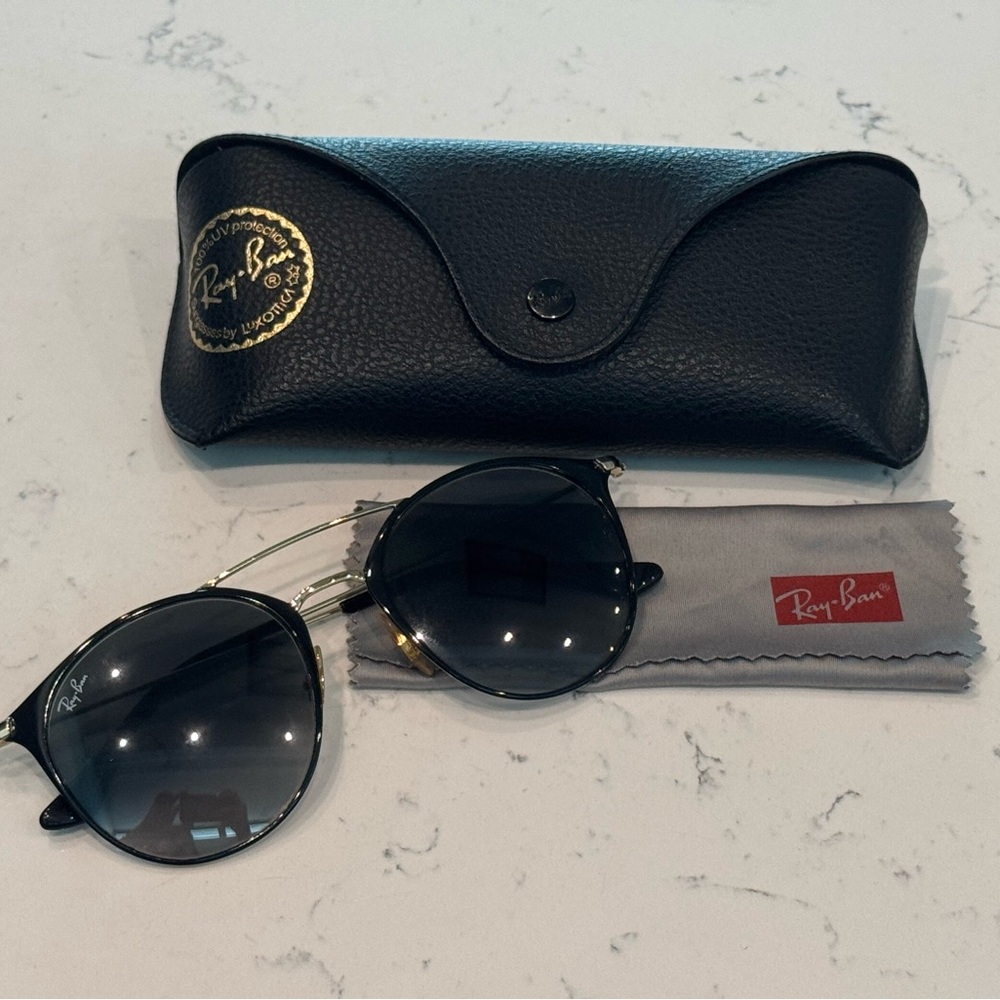 Rayban Sunglasses - Used 1 time! No scratches!! 100% Authentic
